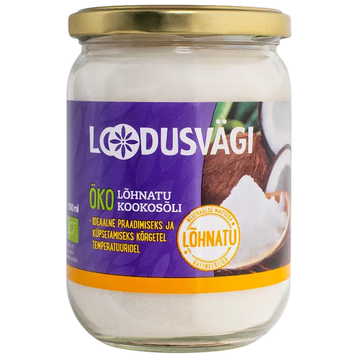 Loodusvägi öko kookosõli lõhnatu 500ml