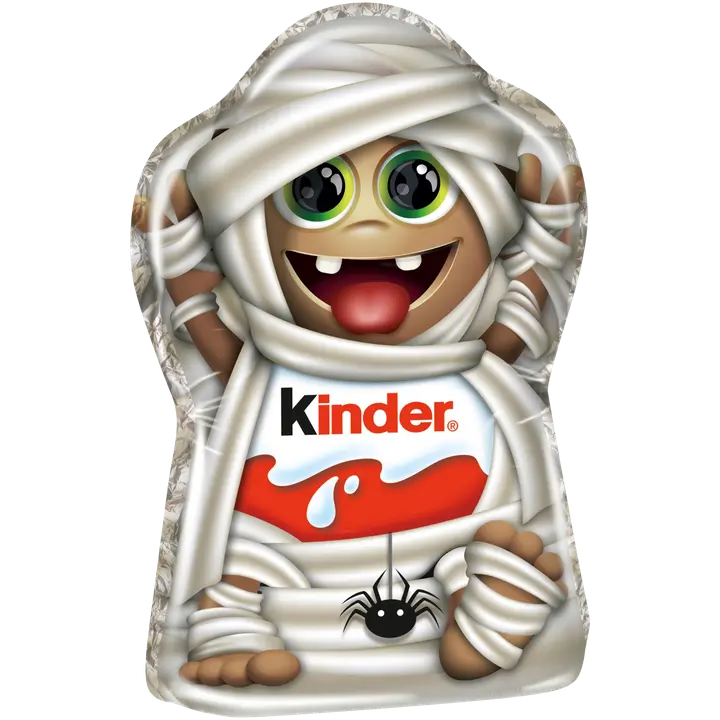 Maitosuklaapäällysteinen Kinder Halloween-hahmo maitoisalla sisäpinnalla 35g