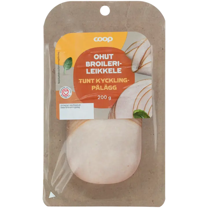 Coop ohut broilerileikkele 200 g