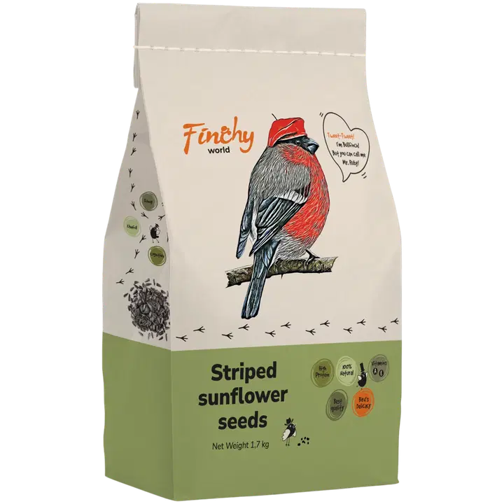 FINCHY Auringonkukansiemen ulkolinnuille 1,7 kg