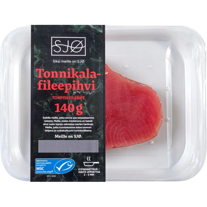 SJØ Tonnikalafileepihvi MSC 140g