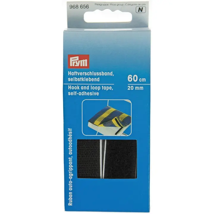 Prym liimattava tarranauha 20 mm 60 cm/pakkaus