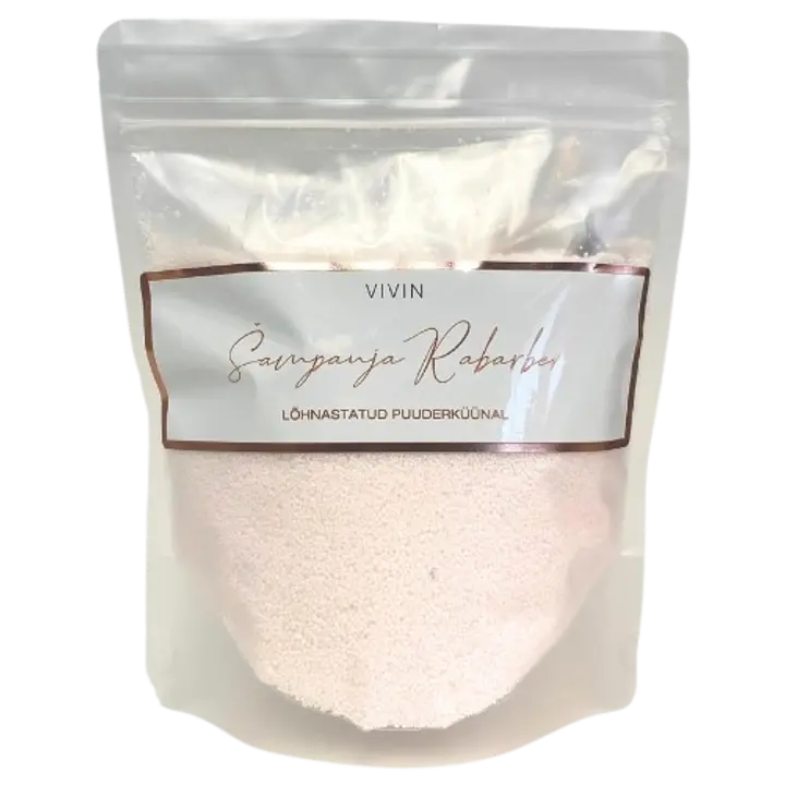 Vivin puuderküünla täitepakk šampanja ja rabarber 330g