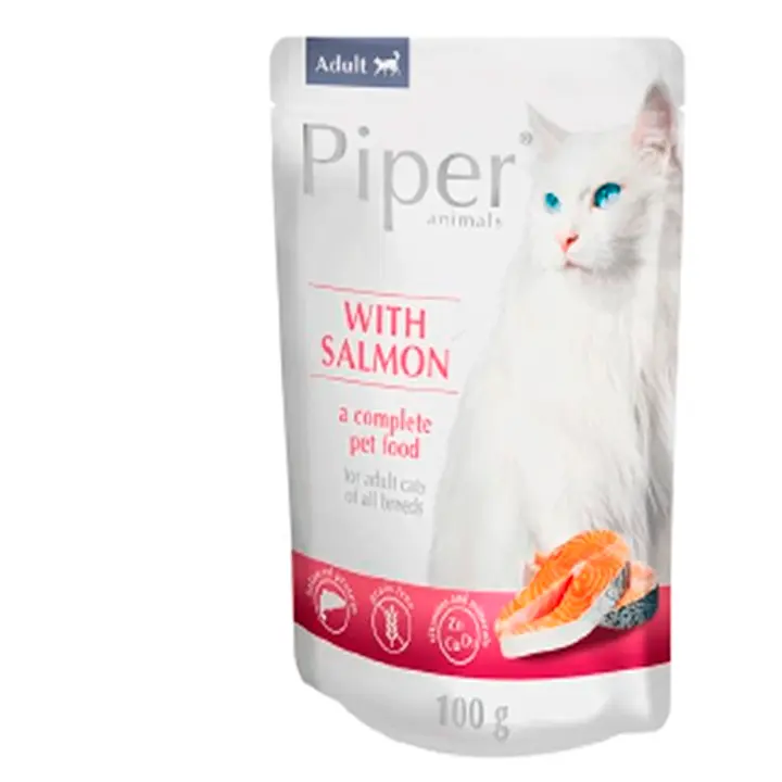 Piper eine lõhega kassidele 100g