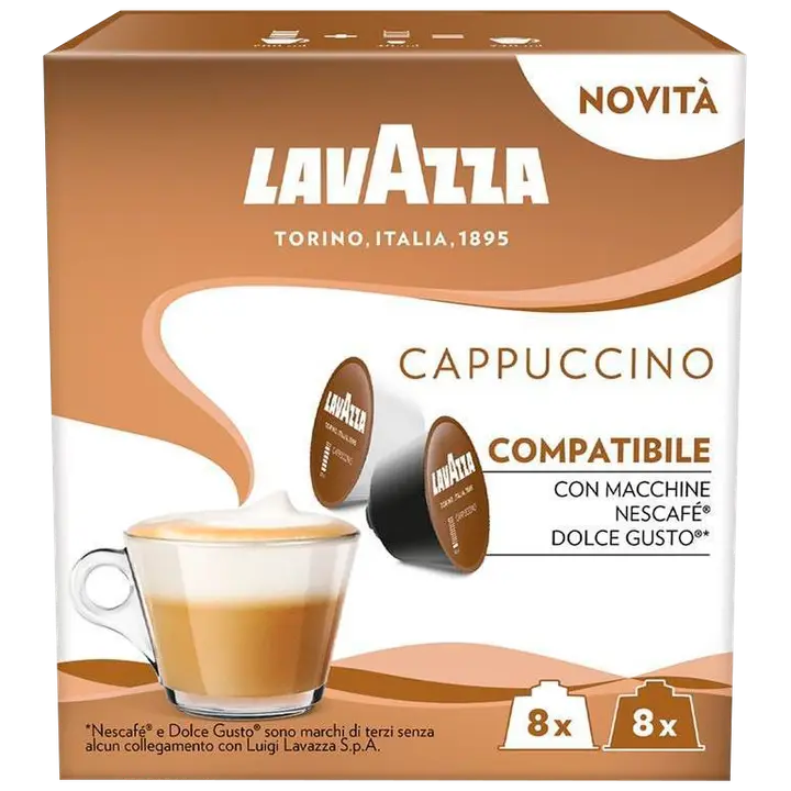 Lavazza Cappuccino kohvikapslid 8+8tk, 200 g