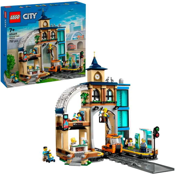 LEGO® City Trains 60469 Päärautatieasema