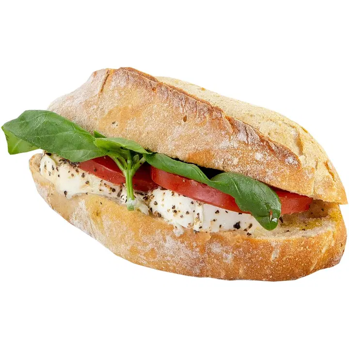 BAGUETTE TOM-MOZZARELLA 0,207KG HERKKU