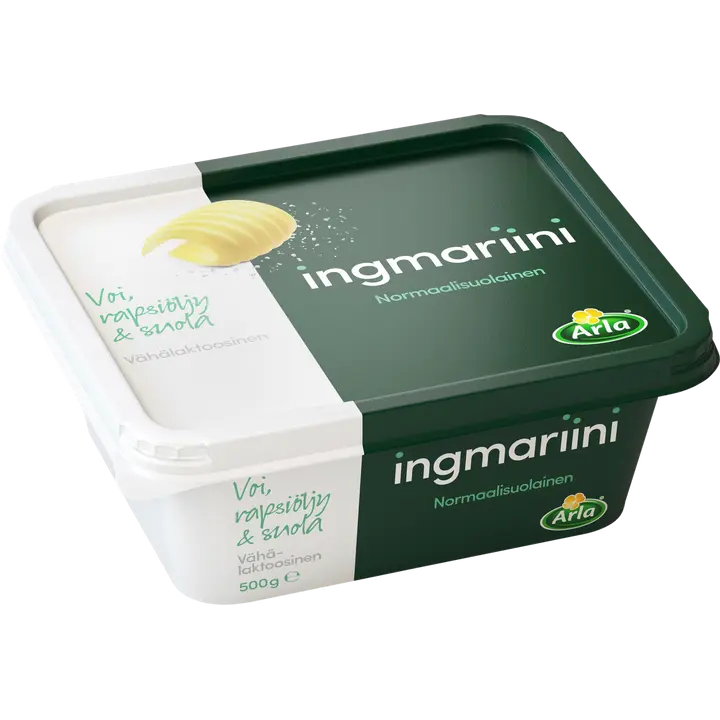 Arla Ingmariini 500 g normaalisuolainen vähälaktoosinen levite