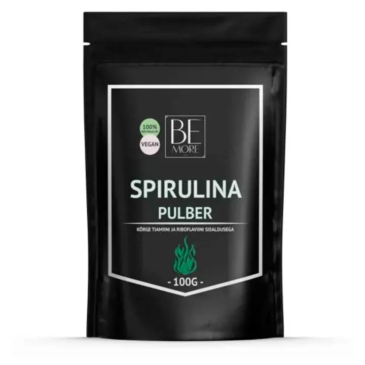 Be More spirulina pulber 100g