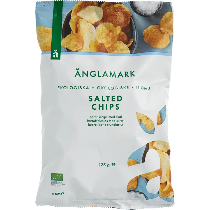Änglamark suolattu perunalastu luomu 175 g