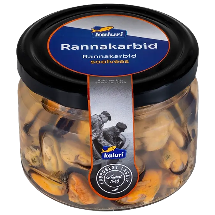 Kaluri Rannakarbid Soolvees 250 G