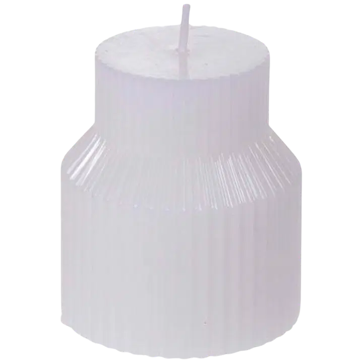 Küünal 6,8x8 cm valge