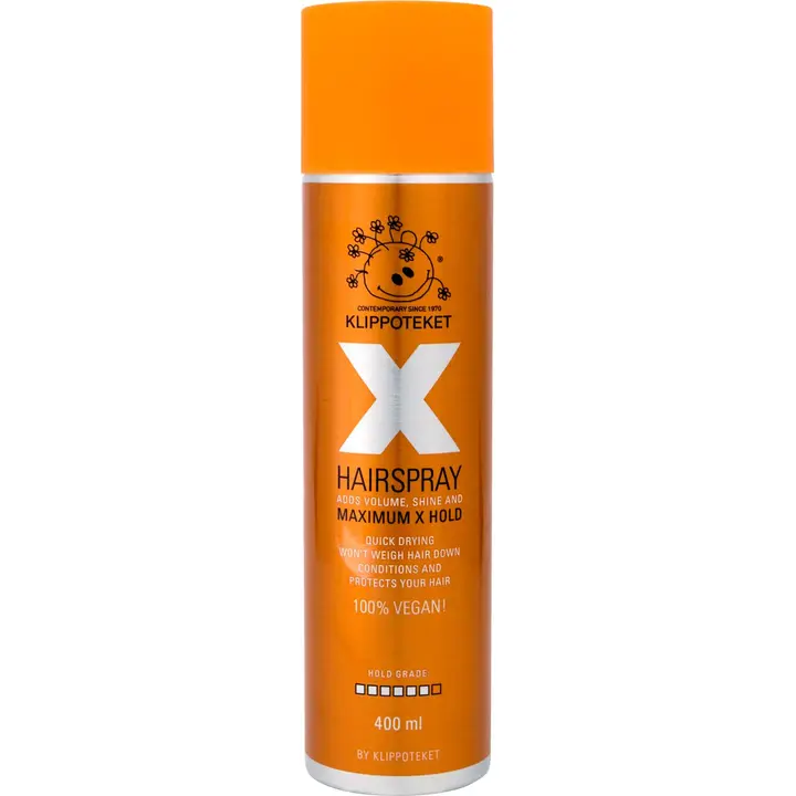 Klippoteket Maximum XX Strong Hairspray hiuskiinne 400 ml