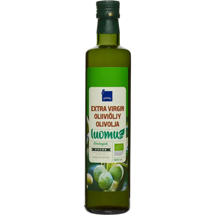 Rainbow 500ml luomu extra-neitsytoliiviöljy