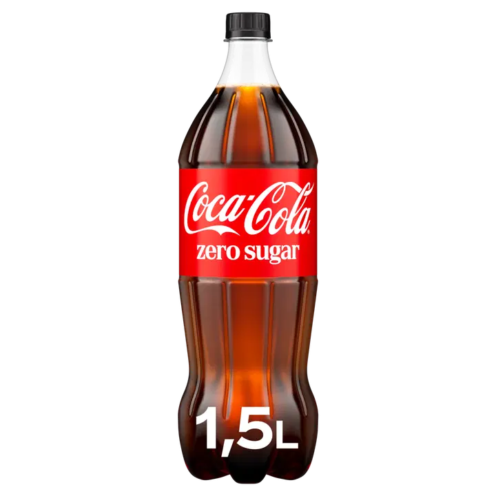Coca-Cola Zero Sugar virvoitusjuoma muovipullo 1,5 L