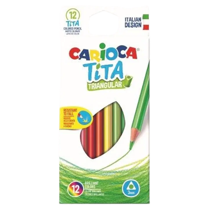 Värvipliiatsid carioca tita 12 värvi
