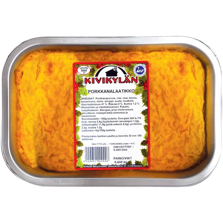 Kivikylän Porkkanalaatikko 600 g