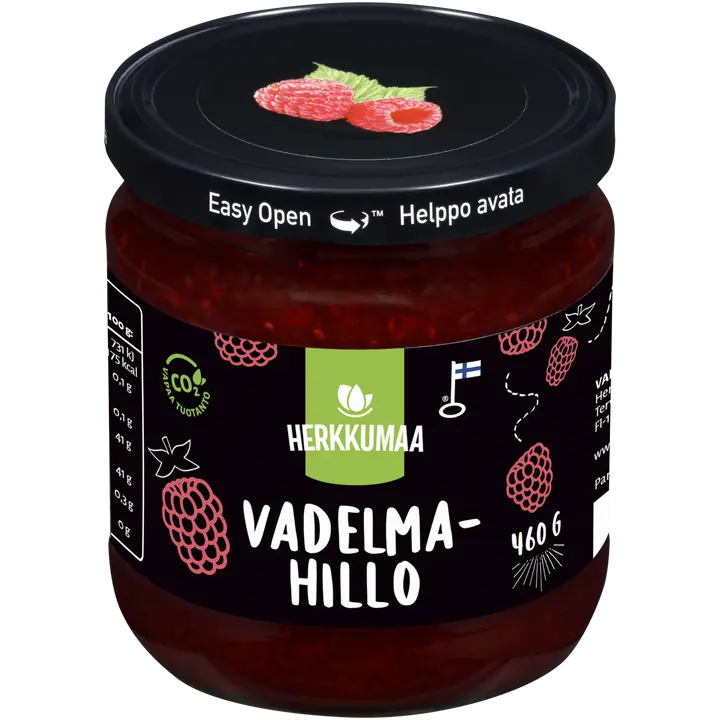 Herkkumaa Vadelmahillo 460g