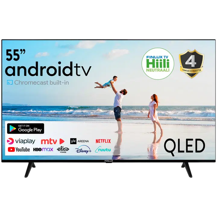 Finlux 55 4K UHD QLED Android Smart TV 55G10.2ASMI