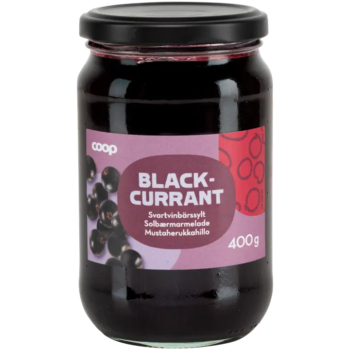 Coop mustsõstramoos 400 g