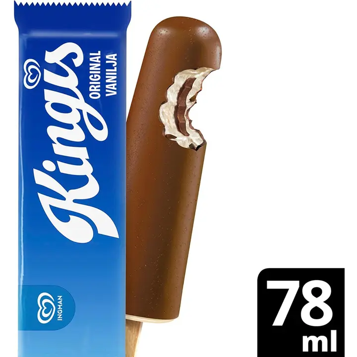 Kingis Original Vanilja Jäätelö 78ml/53g