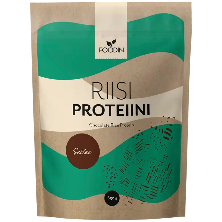 Foodin Riisiproteiini suklaa 650g