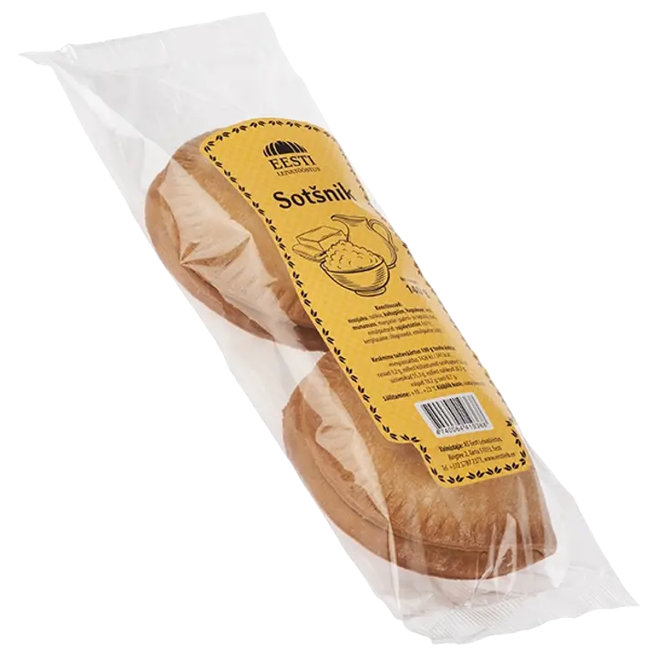 Eesti Leivatööstus Sotsnik Kohupiimaga 140 G