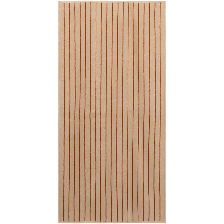 House kylpypyyhe Stripe 70x140 cm beige/ ruskea