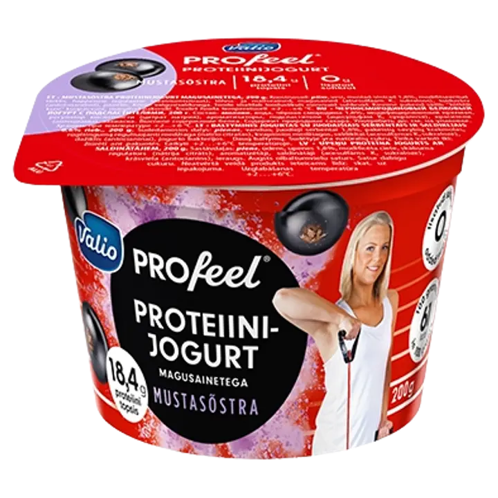 Profeel Proteiinijogurt mustasõstra 200 g