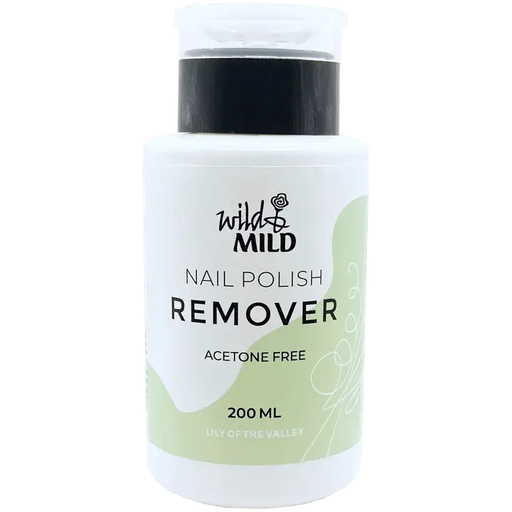 Wild&Mild Nail polish remover acetone free 200ml