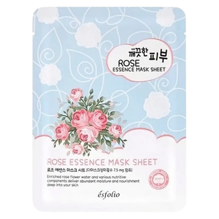 Pure skin rose essence kangasmask Esfolio