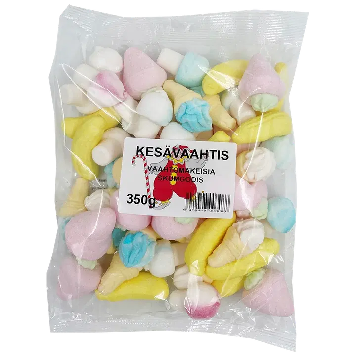 Finnsweet Kesävaahtis 350g vaahtomakeisia