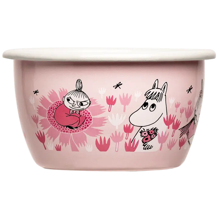 Muurla emalikulho Muumi Tytöt 3 dl
