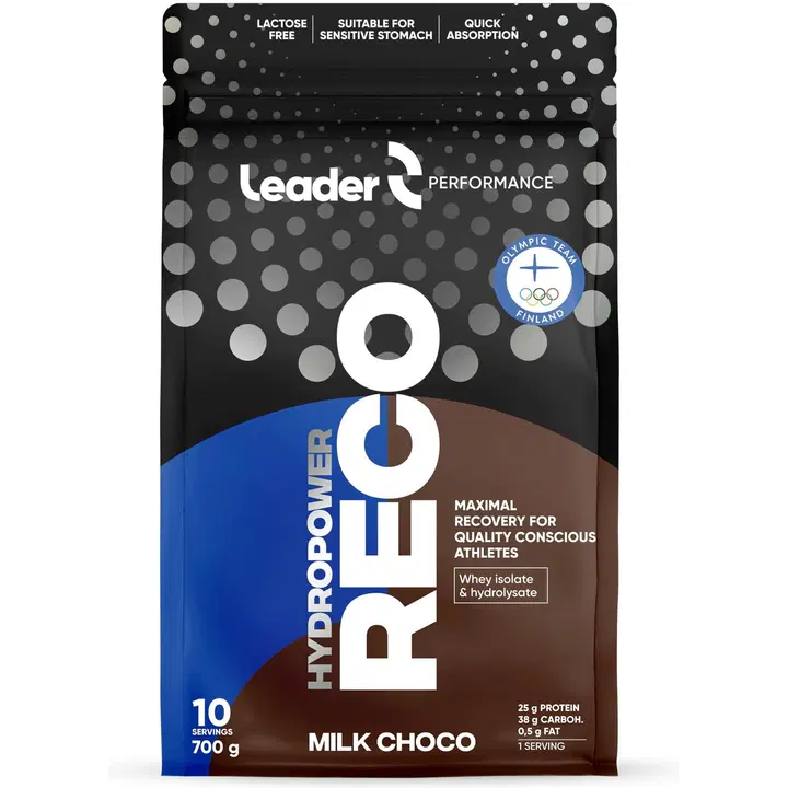 Leader Performance HydroPower RECO urheilujuomanjauhe maitosuklaanmakuinen 700 g