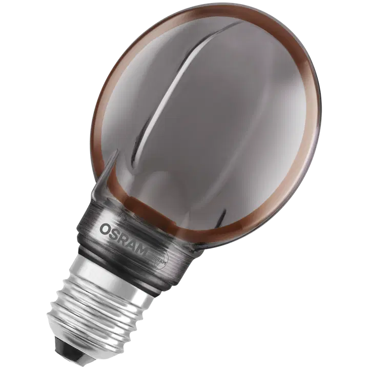 Osram LED-sisustuslamppu Globe80 4W 1800K E27 Smoke O-filamentti