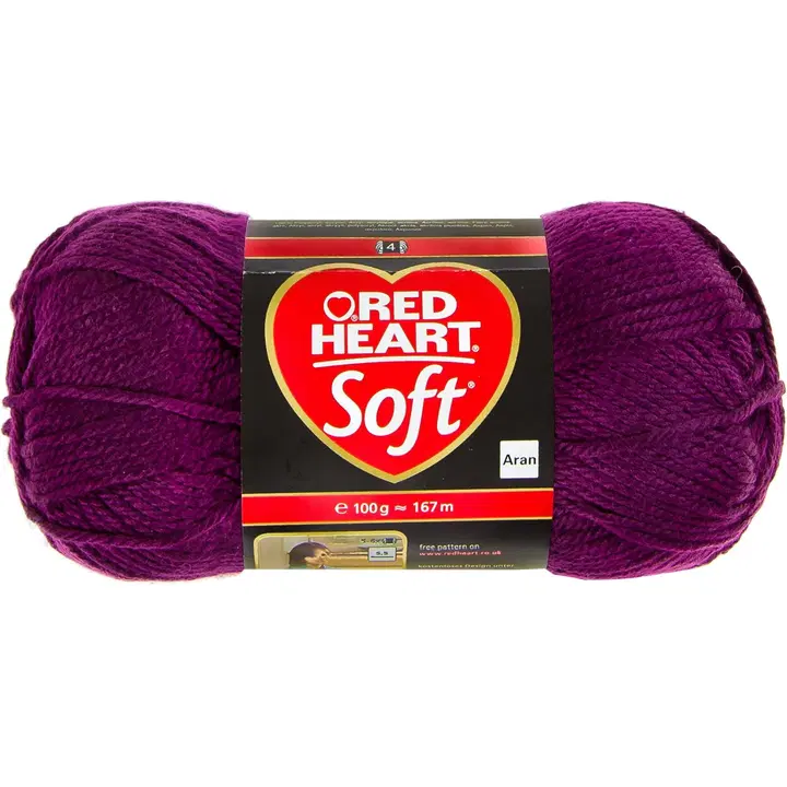 RED HEART SOFT 10X100G, 5, 100G