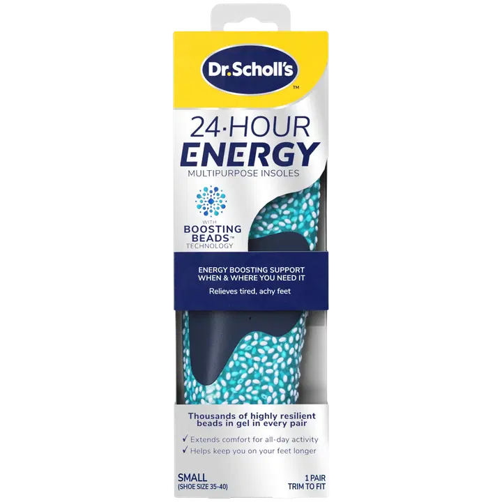 Dr. Scholl's 24-Hour Energy Multipurpose pohjallinen Small