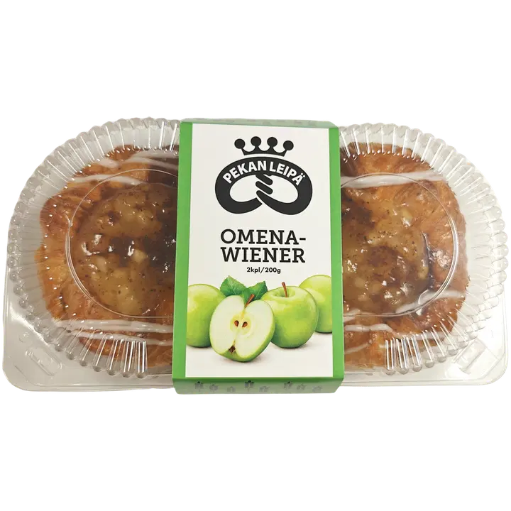 Pekan Leipä omenawiener 2kpl 200g