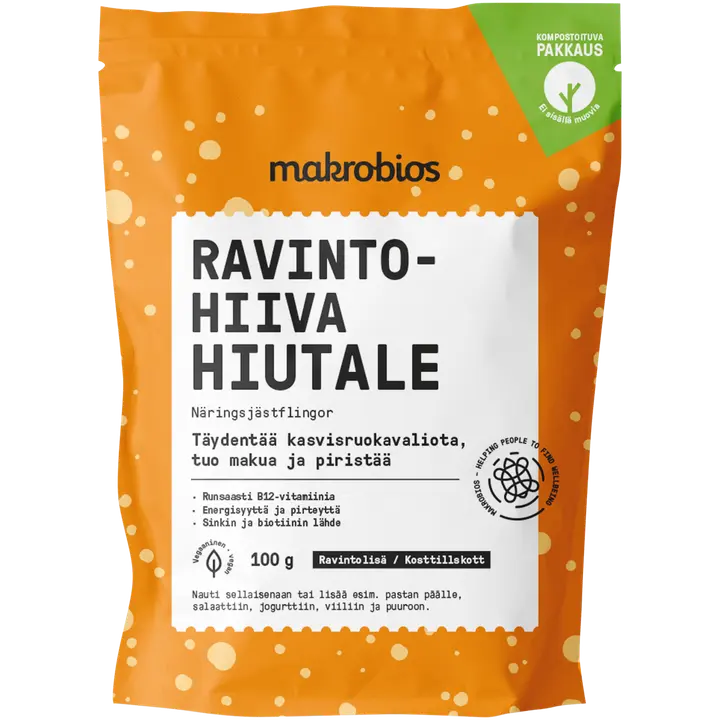 Makrobios Ravintohiivahiutale 100 g
