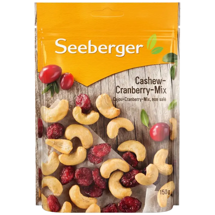Seeberger Cashew & Karpalo mix 150g