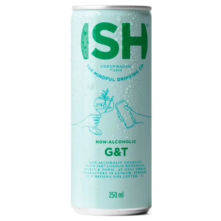 ISH alkoholivaba kokteil G&T 250ml
