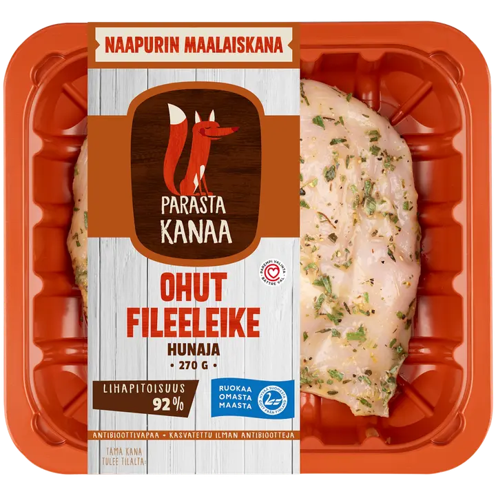 Naapurin Maalaiskanan ohut fileeleike, hunaja 270g