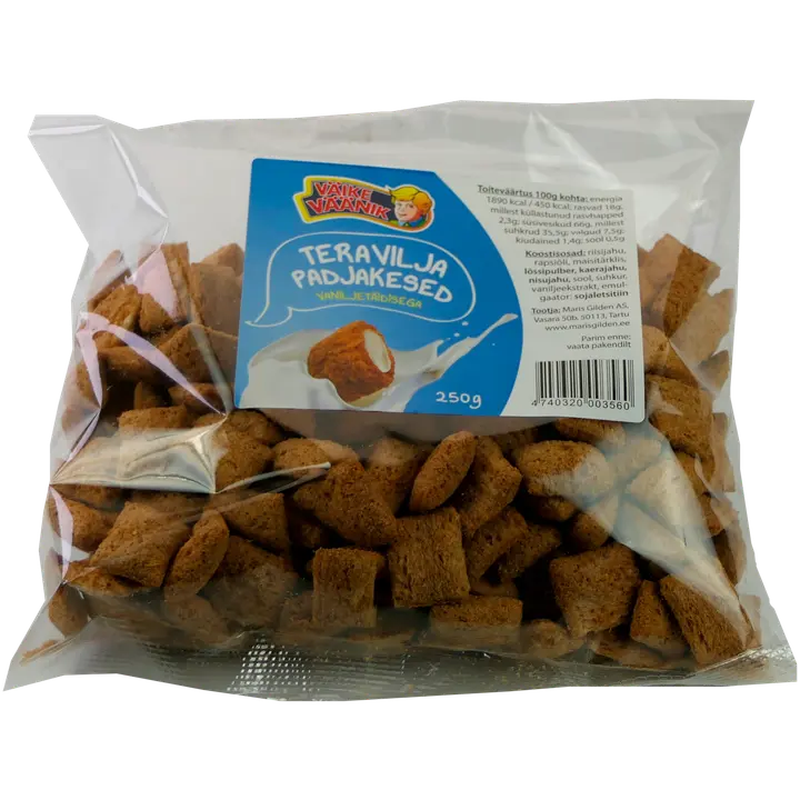 Väike Väänik teraviljapadjakesed vanilje 250g