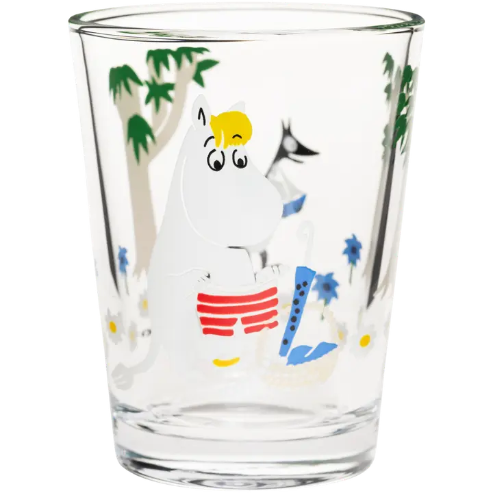 Moomin Arabia Finland Muumi juomalasi 22cl Lähdetään lomalle