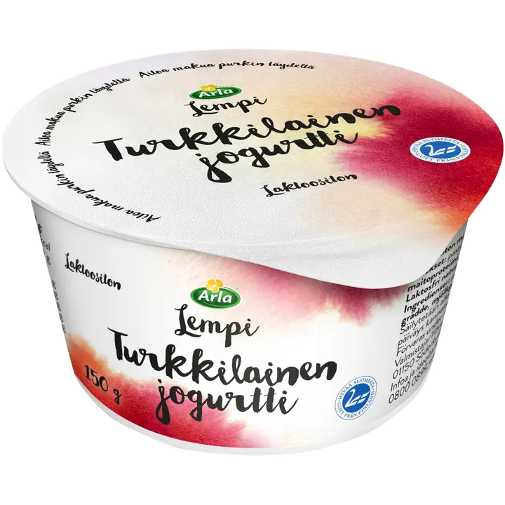 Arla Lempi Turkkilainen 10%  laktoositon jogurtti 150 g