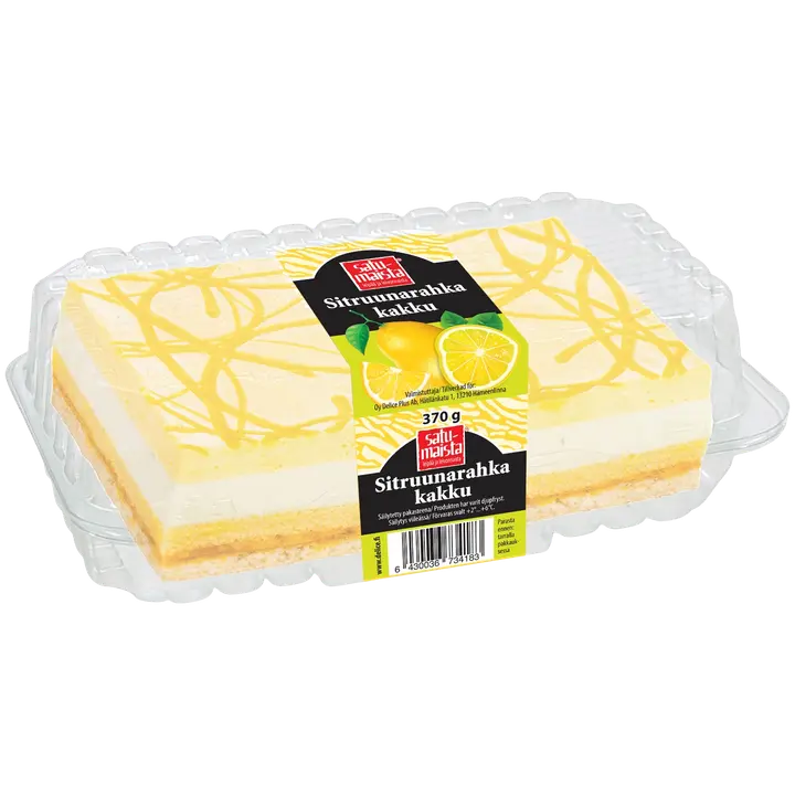 Satumaista Sitruunarahkakakku 370 g