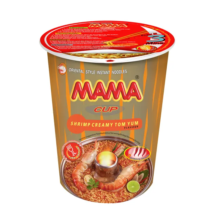 Mama Creamy Tom Yum kuppinuudeli 70g