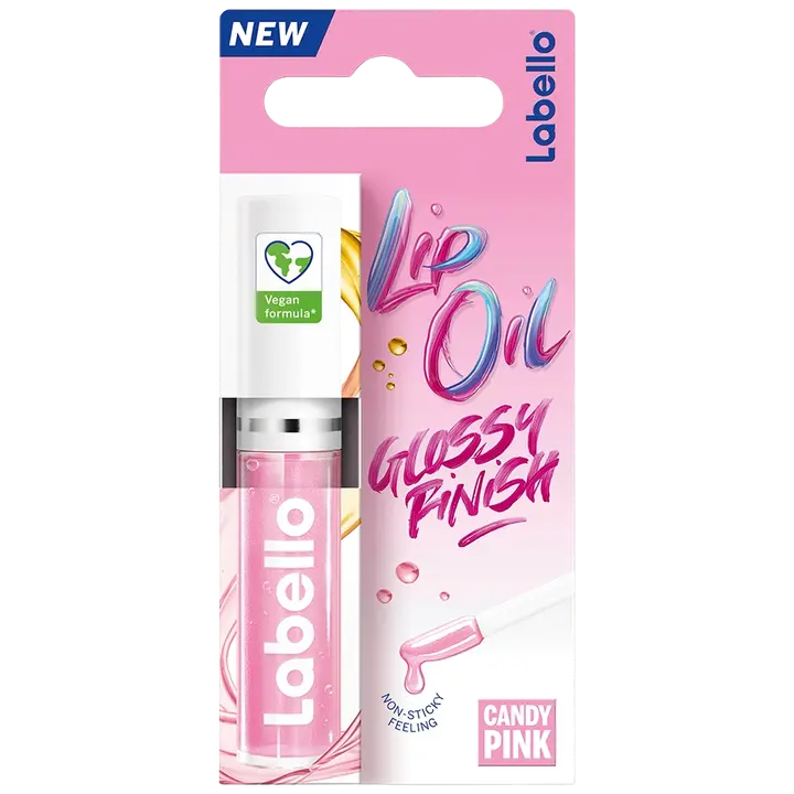 Labello 5,5ml Caring Lip Oil Candy Pink -huuliöljy