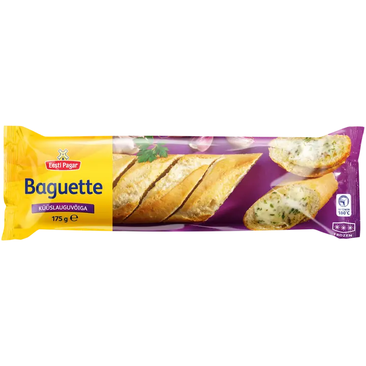 Baguette küüslauguvõidega, 175 g
