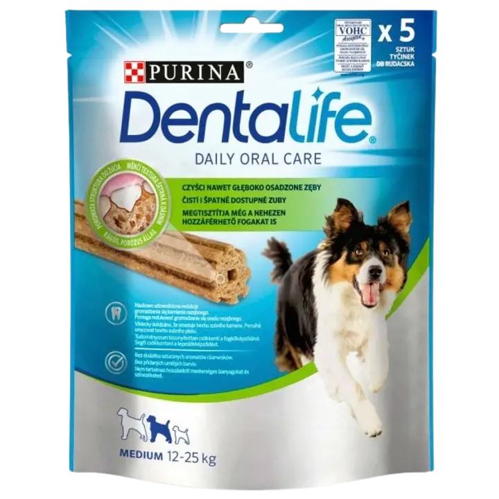 DentaLife medium 115g (5 närimispulka)
